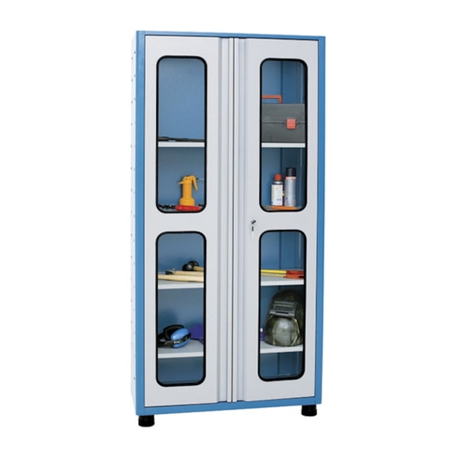 Armário para Ferramentas Compacto com 4 Bandejas e Porta de Vidro AM-72 MARCON-09a4c6fb-e6fd-47e3-885b-ba17480d8fff