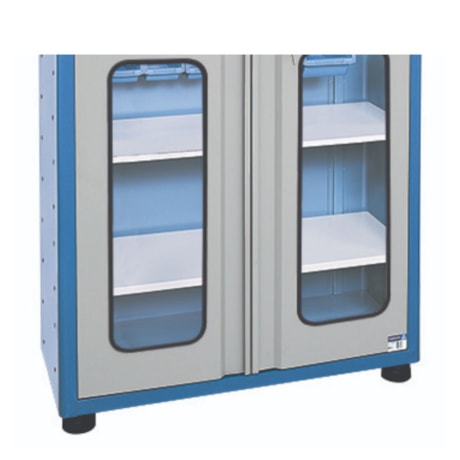 Armário para Ferramentas Compacto Porta de Vidro com 2 Prateleiras e Caixas AM-78 MARCON-f977d278-5abb-484e-8305-00196861af34