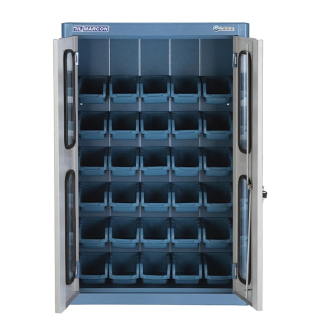 Armário para Ferramentas de 2 Portas com Visores de Vidro com 30 Caixas Número 30 AM-80 MARCON-d5762246-0040-41f3-b8a0-fe53e21f02a2