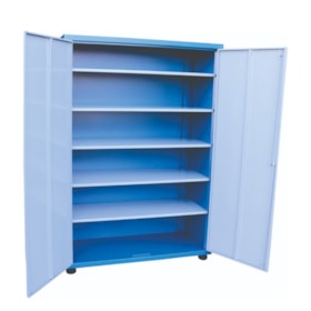 Armário para Ferramentas de 2 Portas e 5 Prateleiras 1200x500x1680mm Azul ARM250-PL FERCAR