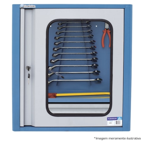 Armário para Ferramentas Hobby 2 Gavetas e Visor de Vidro AR-3 MARCON-75ffbf7f-1152-492e-b9df-f1cfb4da0b42