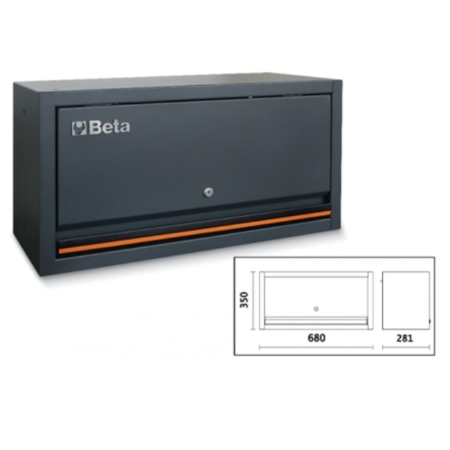 Armário para Ferramentas Suspenso com 1 Porta C45PRO PM BETA-e2a49092-a325-4daa-a0fa-dbdbdd302efc