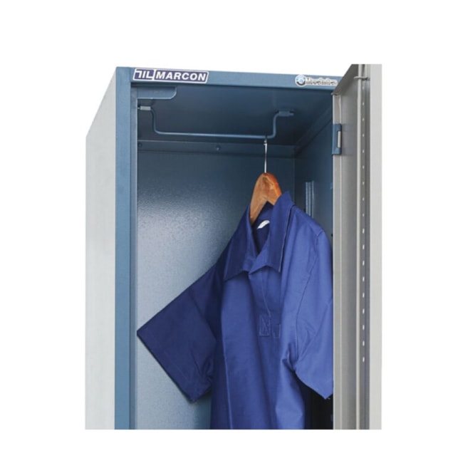 Armário Roupeiro Aço de 1 Porta e com 5 Prateleiras AM-63 MARCON-49e94d69-f000-444b-b52d-90b7e549de53