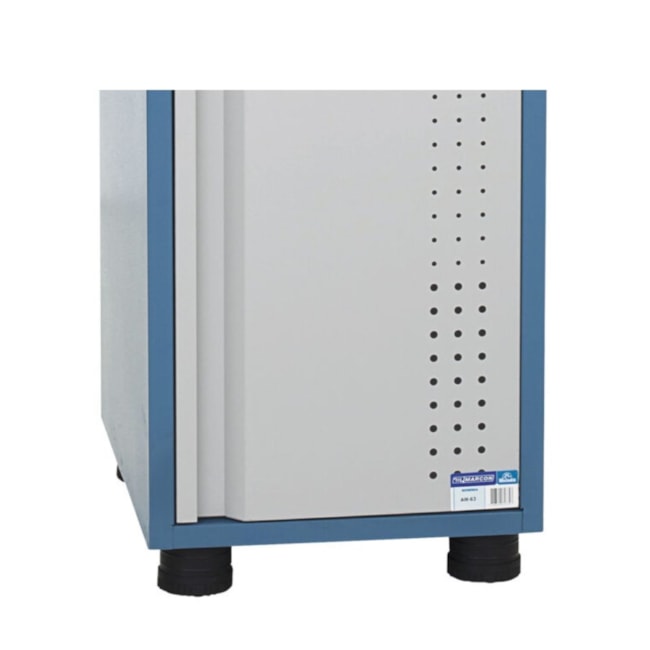 Armário Roupeiro Aço de 1 Porta e com 5 Prateleiras AM-63 MARCON-a37dea09-1f91-42c6-8725-50d9b18a627f