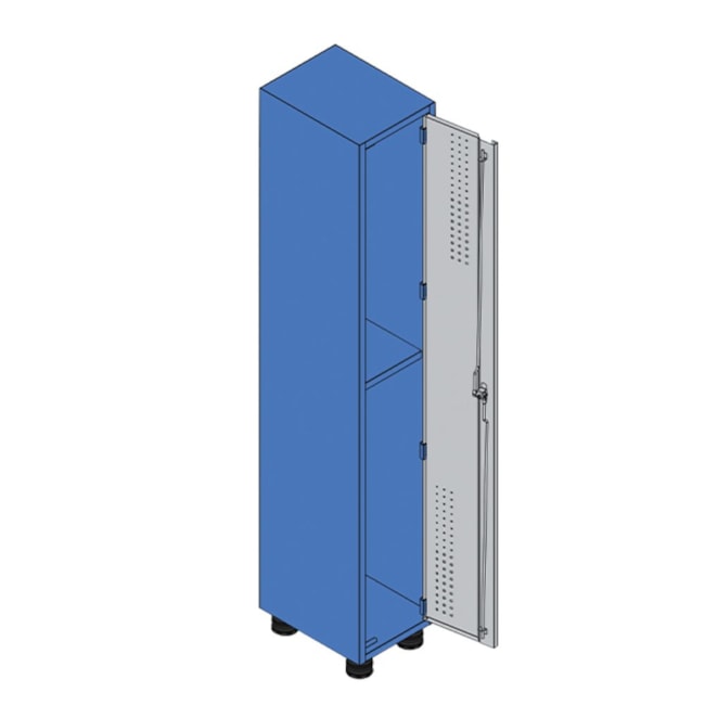 Armário Roupeiro com 1 Porta AM-55 MARCON-5cdce6fb-c554-497c-9b89-e19d1b1f6087