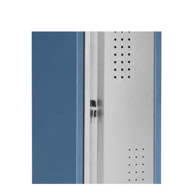 Armário Roupeiro de 2 Compartimentos com Portas e 4 Prateleiras AM-56 MARCON-0b055aa6-7abb-42bd-9919-60223a4a6842