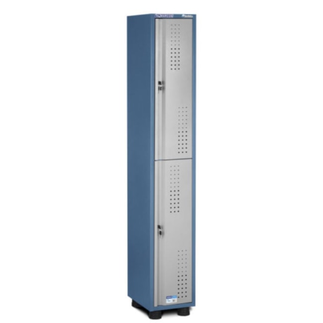 Armário Roupeiro de 2 Compartimentos com Portas e 4 Prateleiras AM-56 MARCON-da65b650-6f96-481c-b6af-153536c20082