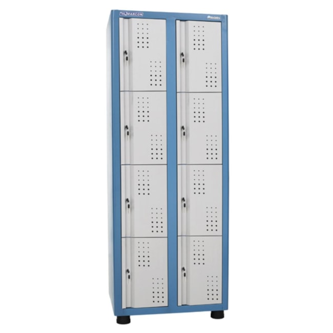 Armário Roupeiro Duplo de 8 Portas AM-65 MARCON-112751cb-f901-4618-b710-529051f20e65