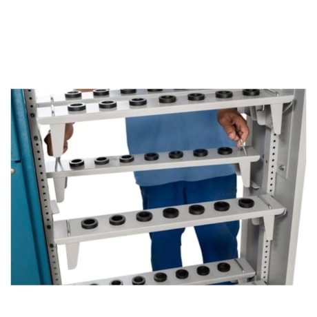 Armário Vertical com Porta 72 Suportes para Cones ISO 40 AM-98 MARCON-a1d66209-326e-4142-b67a-4909491909e5