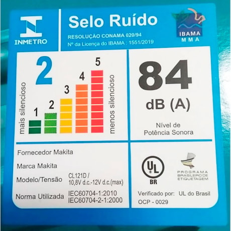 Aspirador de Pó 0.50 Litros 12V sem Bateria e Carregador CL121DZ MAKITA-122a97ed-5f1b-4a28-b86e-6cec91997951