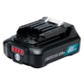 Aspirador de Pó 0.60 Litros 12V 2.0Ah com Bateria e Carregador CL106FDSAW MAKITA