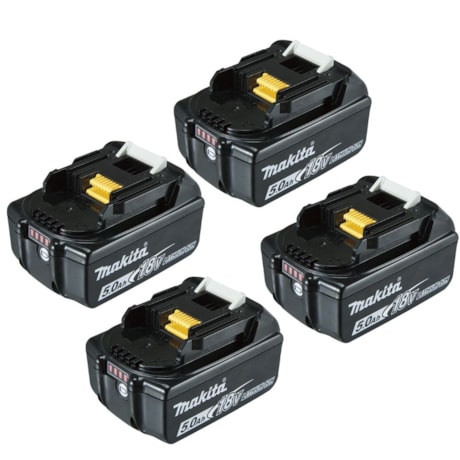 Aspirador de Pó 0.65 Litros 18V com 4 Baterias 5.0Ah sem Carregador DCL180Z MAKITA-787574b0-f848-41ca-b2f4-777b4523d2f4