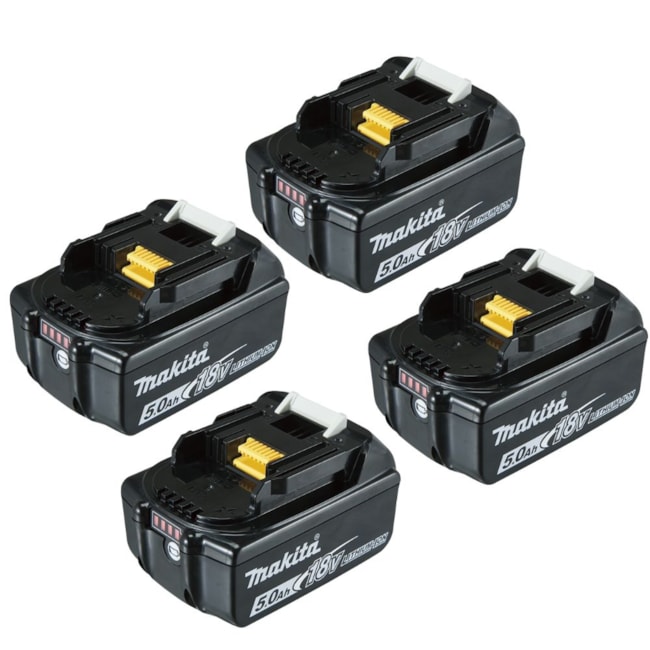 Aspirador de Pó 0.65 Litros 18V com 4 Baterias 5.0Ah sem Carregador DCL180Z MAKITA-390f957f-a27b-4cb8-8c3c-00ede74ce3d5