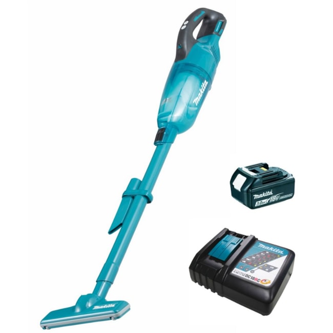 Aspirador de Pó 0.75 Litros 18V com 1 Bateria 3.0Ah e Carregador DCL281FRF MAKITA-b6f4c969-dcb8-4c7b-a79c-9868498dd2c3
