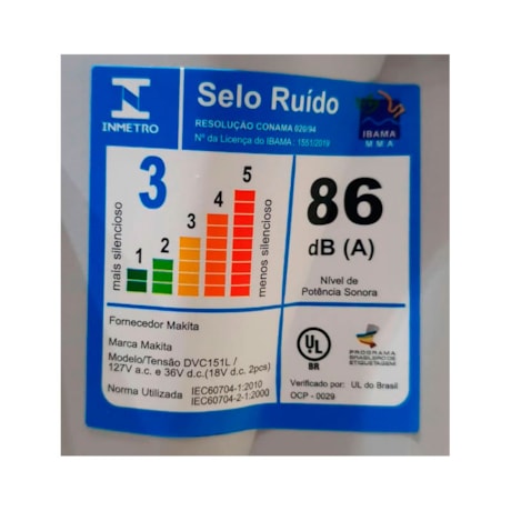 Aspirador de Pó 15 Litros 36V sem Bateria e Carregador Hibrido DVC151LZ MAKITA-11127daa-a9d8-4803-a37b-54e2d10e6166