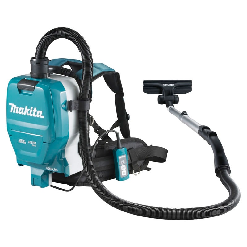 ASPIRADOR DE PÓ COSTAL 2 LITROS 36V SEM BATERIA E CARREGADOR BRUSHLESS DVC261ZX11 MAKITA