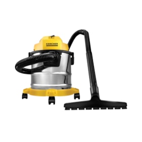 Aspirador de Pó e Água 12 Litros 1700W Inox WDL 1S KARCHER
