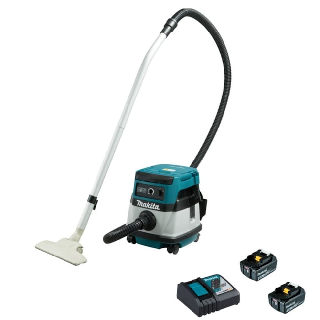 Aspirador de Pó e Água 8 Litros 36V com 2 Baterias 18V 4.0Ah e Carregador DVC860LRM2 MAKITA-48141858-8787-47ca-90b3-a815d6bd4db0