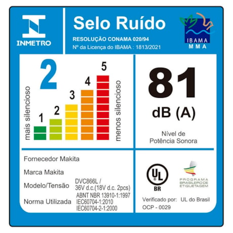 Aspirador de Pó e Água 8 Litros 36V sem Bateria e sem Carregador DVC866LZX1 MAKITA-eca2e0f2-7ec8-49b0-87d8-e079ad3e9f7c