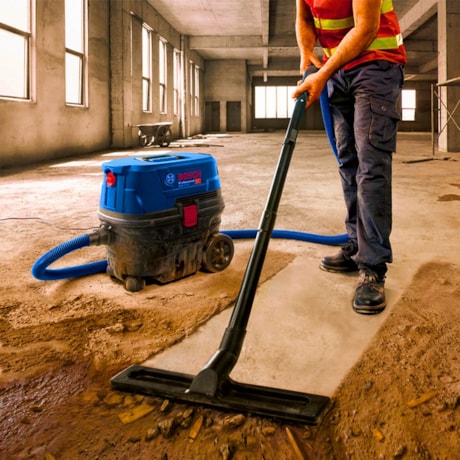 Aspirador de Pó e Água Profissional 25 Litros 1250W com Acessórios 220V 060197C1E0 GAS 12-25 PL BOSCH-2457c757-7bf8-40cd-ba8c-b068433f5523