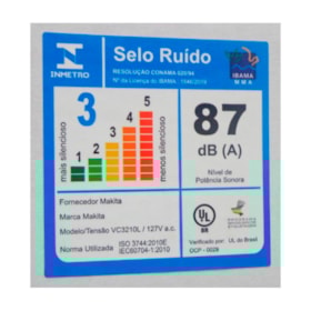 Aspirador de Pó e Líquido 32 Litros 1050W VC3210LX1 MAKITA