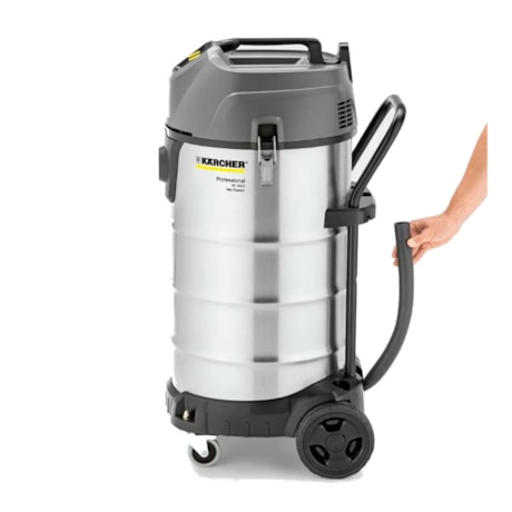 Aspirador de Pó e Líquido em Inox 90L 2200W Monofásico 220V NT 90/2 Me Classic KARCHER-3cdfb717-531b-469c-aa3d-e111db374400