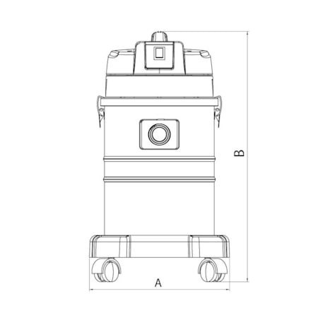 Aspirador de Pó e Líquido Inox 30 Litros 1400W 44981/010 TRAMONTINA PRO-d0fdeb71-f13c-419d-b43f-22d26359dd75