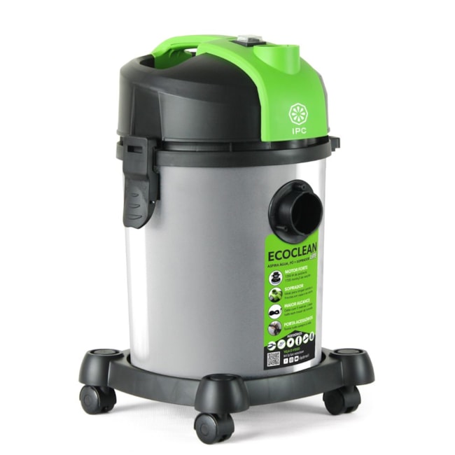 Aspirador de Pó e Líquidos 18 Litros 1200W ECOCLEAN LITE IPC-b511b6bb-2cfb-49f9-bbbc-ce7f79a86094