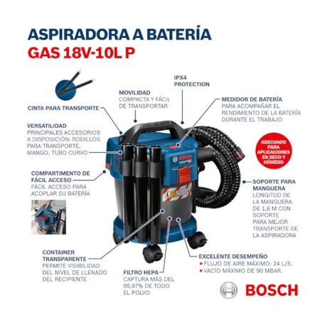 Aspirador de Pó Industrial 10 Litros 18V Sem Bateria e Carregador 06019C6302 BOSCH-c6fb09c2-cd8e-4de2-b391-94d24fe0bc7d