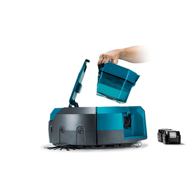 Aspirador de Pó Robô 2.5 Litros 18V Sem Bateria e Carregador DRC200Z MAKITA-d88df058-2fe5-49dd-a117-2a87c2f52a27
