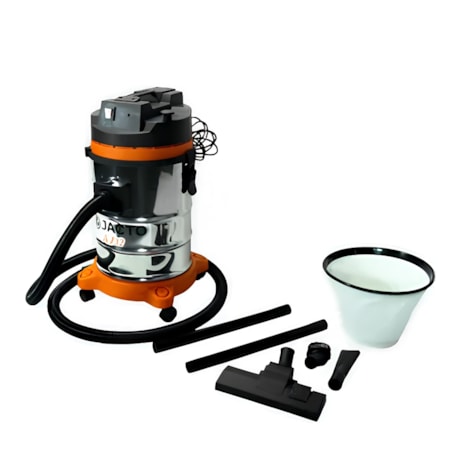 Aspirador Pó/Agua 75 Litros 3000W 220V Inox Monofásico AJ80 JACTO-7cd3bc5f-fbf4-4794-ad71-685536075ba8