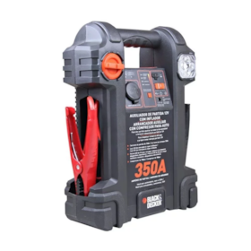 Auxiliar de Partida Arrancador 12V 350Ah Carregador Bivolt JS350CC-BR BLACK DECKER