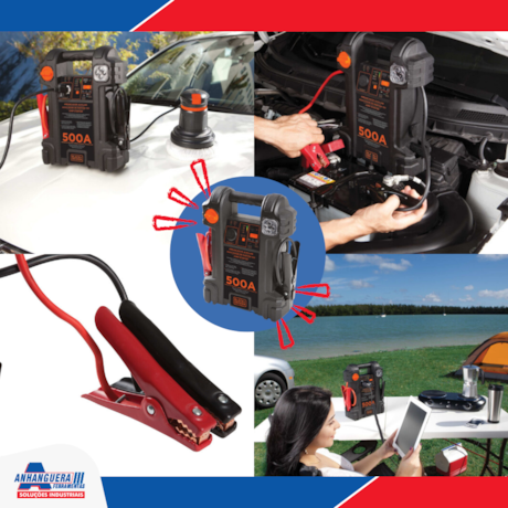 Auxiliar de Partida Arrancador 12V 500Ah Carregador Bivolt com Maleta JS500S-BR BLACK DECKER-682bdf61-3e67-411a-9087-00f043bfecba