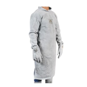 Avental Barbeiro de Raspa Com Emendas com Mangas CA 16070 AVB-12060CESG ZANEL