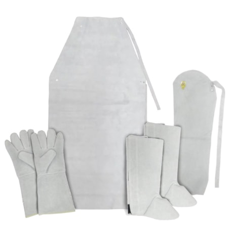 Avental de Raspa com Mangote + Luva + Perneira de Raspa SÃO MANOEL-9c924f06-ac10-4828-89a5-914f3e417b1b