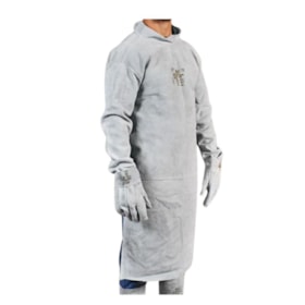 Avental de Raspa Tipo Barbeiro com Emendas e Gola CA 16070 AVB-12060CECG ZANEL