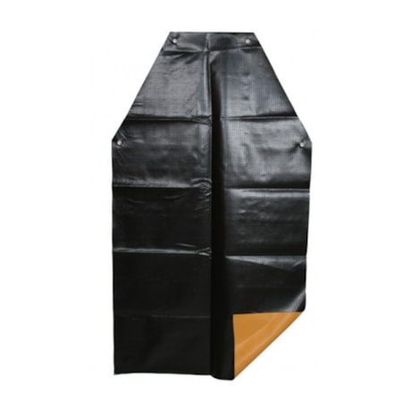 Avental Trevira Laranja/Preto 1,20 x 0,70m KP1000 PLASTCOR-2a041225-a0e4-4523-ae82-969e61ca3b7e