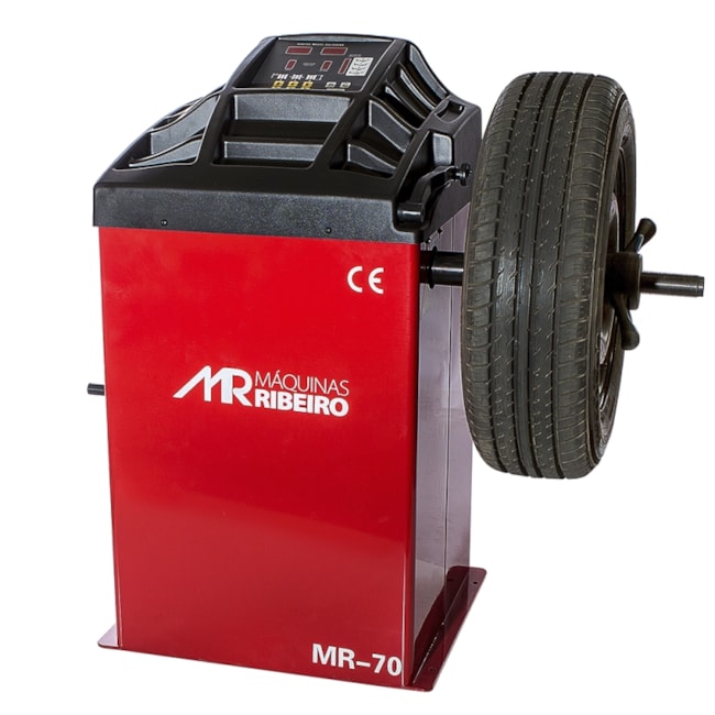 Balanceadora de Rodas Motorizada Vermelho MR70 MÁQUINAS RIBEIRO-d1640b68-157d-4470-9235-d6434e838451