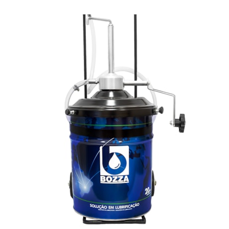 Balde com Bomba Manual para Óleo 20 Litros com Carrinho 8632-R20-G3 BOZZA-f29b980b-67c7-4fc9-9d9d-e9b91228cd0d
