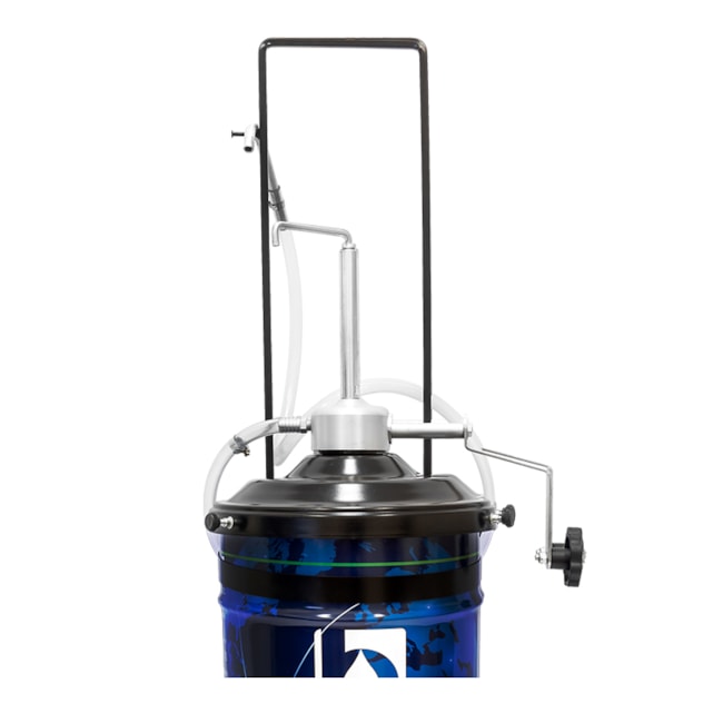 Balde com Bomba Manual para Óleo 20 Litros com Carrinho 8632-R20-G3 BOZZA-5394f253-455a-4746-b699-104a59b09ac2