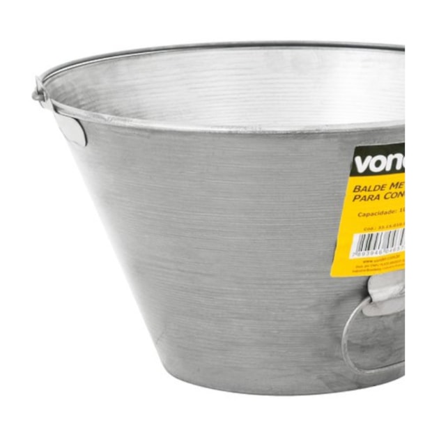 Balde Metálico para Concreto 10 Litros 3315010000 VONDER-f1b7ca84-a7fa-4848-b0e8-a3896bc31a12