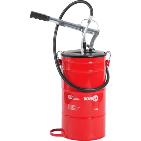 Balde para Graxa com Compactador Mangueira 14Kg 5117000014 NOVE54-157f771d-3f0c-489d-914c-2d5799f3698e