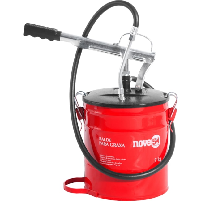 Balde para Graxa com Compactador Mangueira 7Kg 5117007000 NOVE54-90cc02fe-910b-4148-bac1-d40e7b9ac4eb