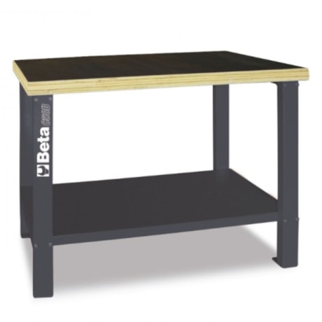 Bancada Aberta 1500mm Tampo Madeira Cinza C58B-G BETA-dfadbf80-d510-4cc2-a996-91276c749d4a