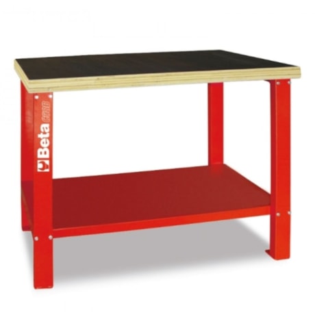 Bancada Aberta 1500mm Tampo Madeira Vermelho C58B-R BETA-3ee866a2-88e4-4d65-975a-0d74629fdada