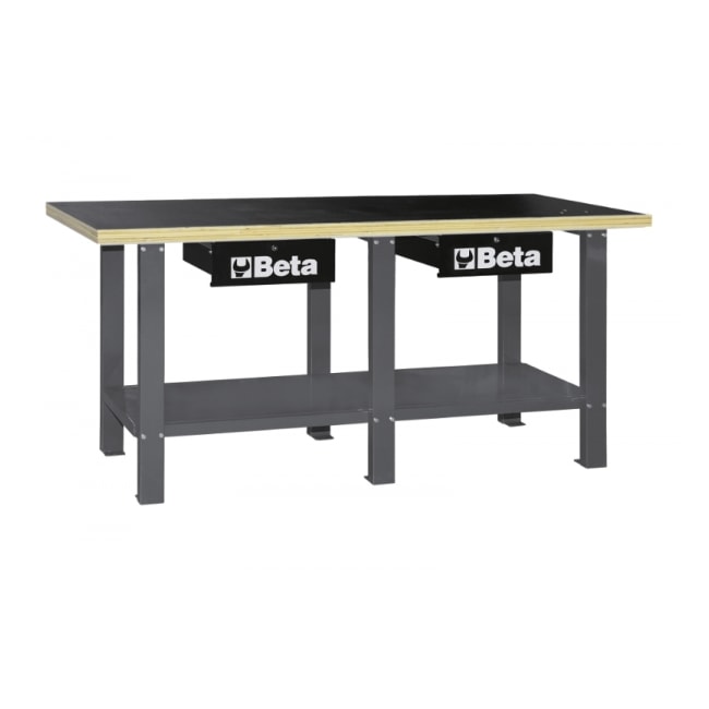 Bancada Aberta com 2 Gaveta 2000mm Cinza C56W BETA-8c4f0ac4-044d-44cc-9342-c992afb0c4b0