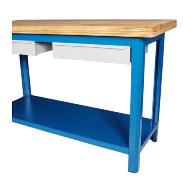 Bancada Aberta com 2 Gavetas e Tampo Compensado Azul 152CD FERCAR-c68f63d8-37d8-497c-893a-178f954377f1