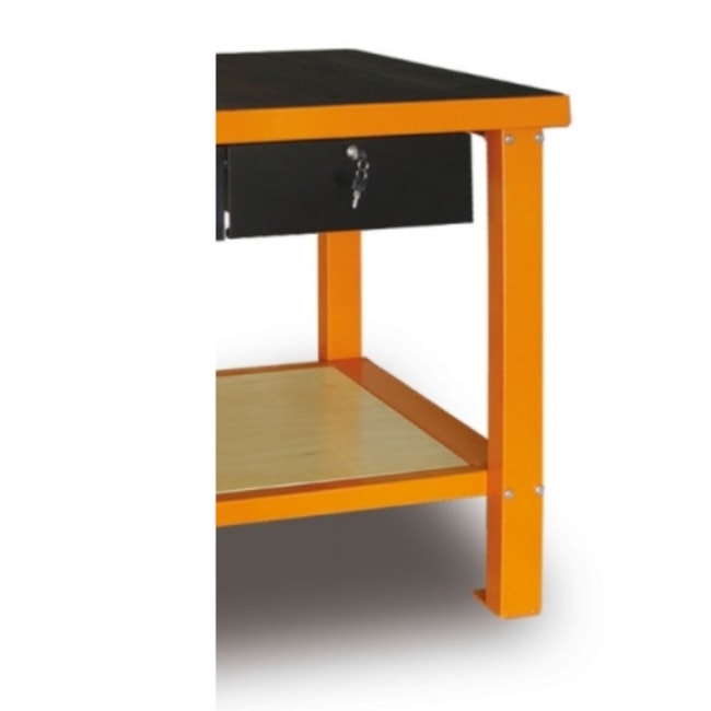 Bancada Aberta com 2 Gavetas Tampo Alumínio C58M BETA-5e607365-29ad-4a81-b4fe-4d13c65f5ea9