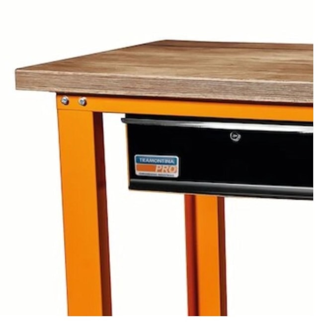 Bancada Aberta com 2 gavetas Tampo em Madeira Laranja 44954040 TRAMONTINA PRO-b92287ae-1813-4a3e-b5b4-0a33ca4ac72b