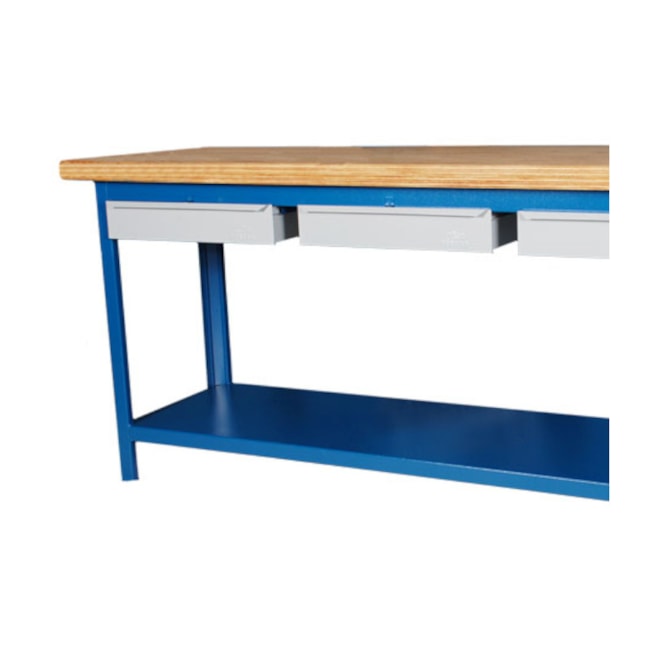 Bancada Aberta com 3 Gavetas e Tampo Compensado Azul 203CD FERCAR-c06d1695-80c7-4749-a331-01ba9d02f6bf